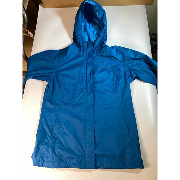 Columbia Windbreaker Jacket Lightweight Blue Women's Size Small - Picture 2 of 8